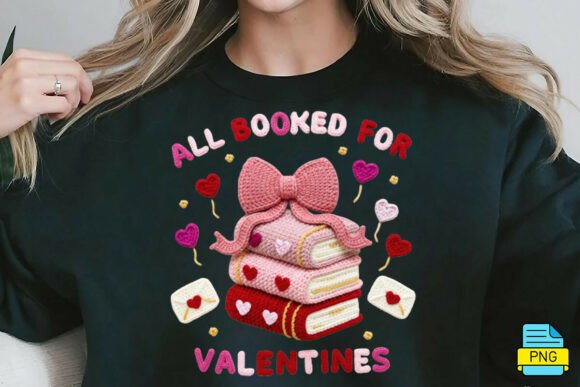 Download All Booked for Valentine Crochet PNG - Valentine crochet png Collection