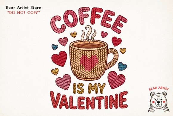 Download Iced Coffee Valentine Crochet, Valentine Crochet PNG - Valentine crochet png Collection