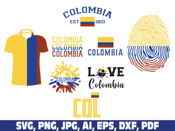 Download Soccer Ball Colombia Flag Svg Png Bundle - Svg png bundle Collection