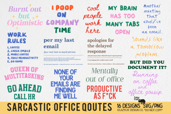 Download Sarcastic Office Funny SVG PNG Bundle - Svg png bundle Collection