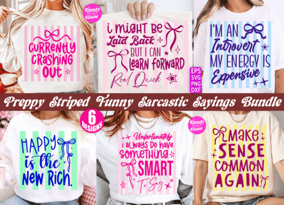Download Preppy Sarcastic Sayings SVG PNG Bundle - Svg png bundle Collection